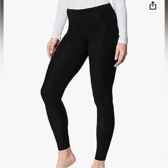 32* Degrees Heat 2 Pack Black Quick Dry Base Layer Pant - Picture 7 of 8